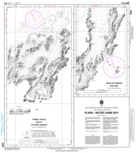Buy map Plans in Notre Dame Bay by Canadian Hydrographic Service