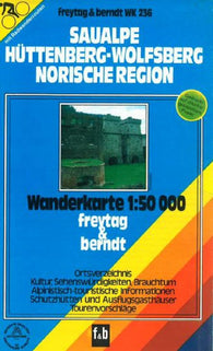 Buy map Saualpe, Huttenberg-Wolfsberg, Norische Region, WK 236 by Freytag-Berndt und Artaria