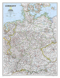 Buy map Germany Classic Wall Map [Laminated]