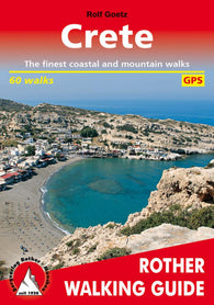 Buy map Crete, Walking Guide by Rother Walking Guide, Bergverlag Rudolf Rother