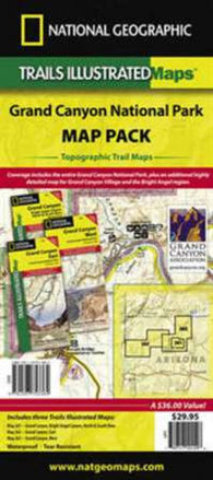 Buy map Grand Canyon, Map Pack Bundle