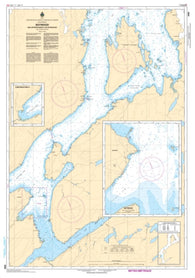 Buy map Botwood and Approaches/et Approches by Canadian Hydrographic Service