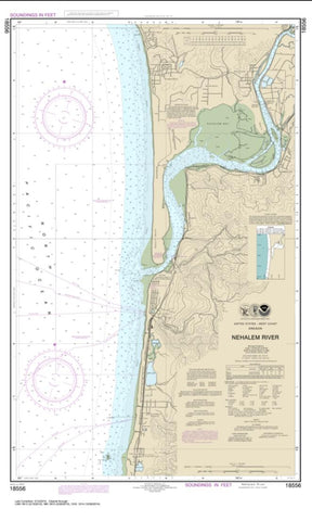 Buy map Nehalem River (18556-26) by NOAA