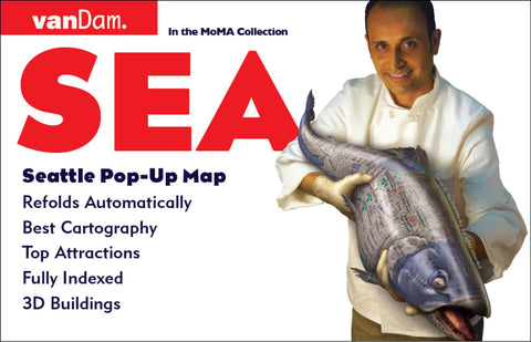 Buy map SEA : Seattle pop-up map