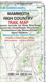 Buy map Mammoth High Country by Tom Harrison Maps