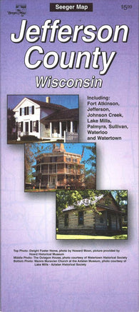 Buy map Jefferson County, Wisconsin by The Seeger Map Company Inc.