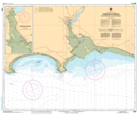 Buy map Parrsboro Harbour and Approaches/et les Approches by Canadian Hydrographic Service