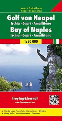 Buy map Italy, Bay of Naples by Freytag-Berndt und Artaria