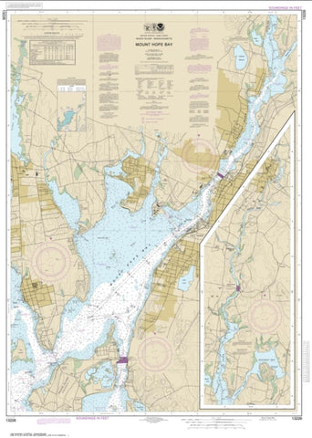 Buy map Mount Hope Bay (13226-8) by NOAA