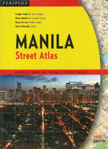 Buy map Manila, Philippines by Periplus Editions