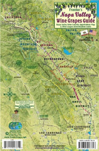 Buy map California Map, Napa Grapes Card 2011 by Frankos Maps Ltd.