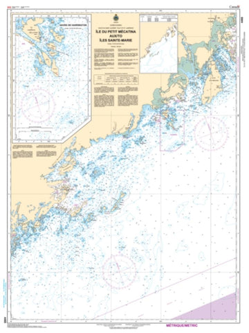 Buy map Ile du Petit Mecatina aux/to Iles Sainte-Marie by Canadian Hydrographic Service