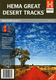 Buy map Australia, Western, Great Desert Tracks, 7th edition by Hema Maps