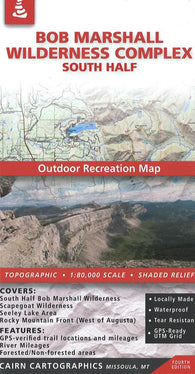 Buy map Bob Marshall Wilderness : South Half