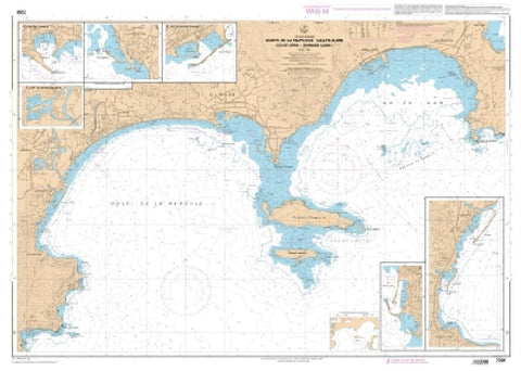 Buy map Golfe de La Napoule - Golfe Juan - iles de Lerins - Abords de Cannes by SHOM