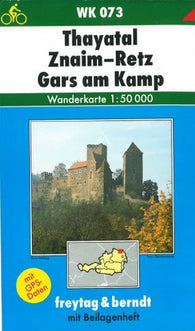 Buy map Thayatal-Znaim-Retz Gars am Kamp, WK 73 by Freytag-Berndt und Artaria