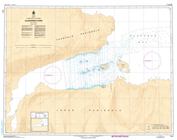 Buy map Alexandra Fiord by Canadian Hydrographic Service