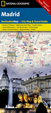 Buy map Madrid, Spain Destination Map
