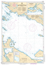 Buy map Queen Charlotte Strait, Central Portion/Partie Centrale by Canadian Hydrographic Service