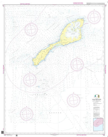 Buy map JAN MAYEN (512) by Kartverket