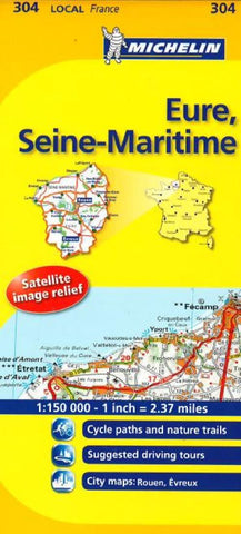 Buy map Eure, Seine Maritime (304) by Michelin Maps and Guides
