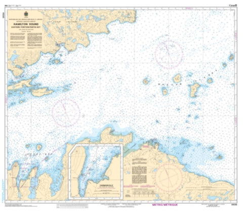 Buy map Hamilton Sound, Eastern Portion/Partie Est by Canadian Hydrographic Service