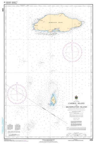 Buy map Caribou Island to Michipicoten Island by Canadian Hydrographic Service
