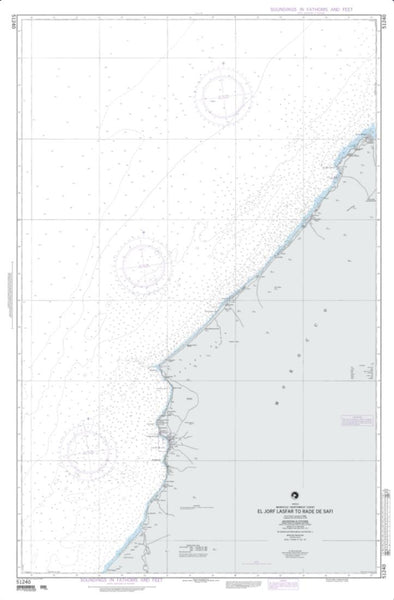 Buy map El Jorf Lasfar (NGA-51240-2) by National Geospatial-Intelligence Agency