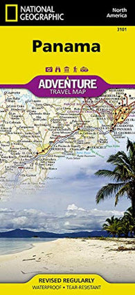 Buy map Panama Adventure Map