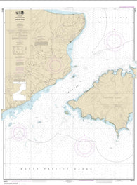 Buy map Unalaska Island Umnak Pass and approaches (16513-6) by NOAA