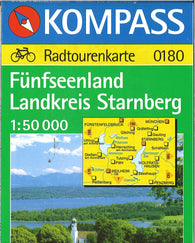 Buy map Fünfseenland Landkreis Starnberg