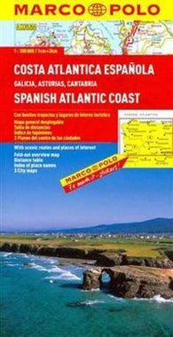 Buy map Spanish Atlantic Coast by Marco Polo Travel Publishing Ltd