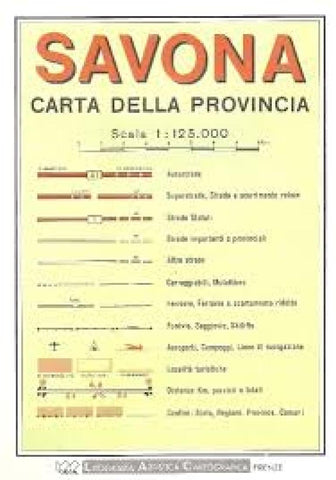 Buy map Savona : carta della provincia