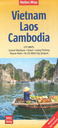 Buy map Vietnam, Laos and Cambodia by Nelles Verlag GmbH