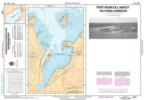Buy map Port McNicoll and/et Victoria Harbour by Canadian Hydrographic Service