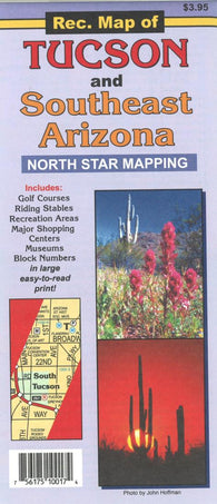 Buy map Recreation Map of Tucson and Southeast Arizona by North Star Mapping