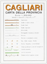 Buy map Cagliari : carta della provincia