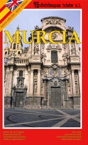 Buy map Murcia, Spain by Distrimapas Telstar, S.L.