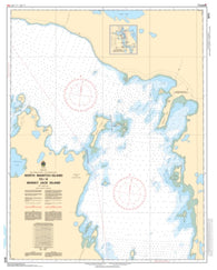 Buy map North Manitou Island to/a Whiskey Jack Island by Canadian Hydrographic Service