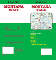 Buy map Montana, Road Map by GM Johnson