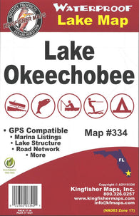 Buy map Okeechobee, FL Fishing Map