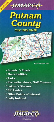 Buy map Putnam County, New York by Jimapco