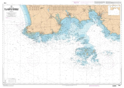 Buy map De la Pointe de Penmarch a la Polnte de Trevignon by SHOM