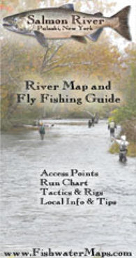 Buy map Salmon River NY River Map and Fishing Guide