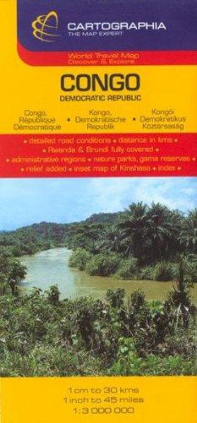 Buy map Congo : Democratic Republic