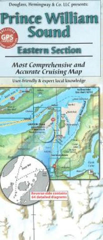 Buy map Prince William Sound, Alaska, Eastern Section by Fine Edge