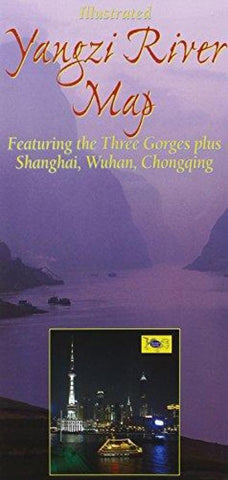Buy map Yangzi River Map with Three Gorges by Odyssey Publications