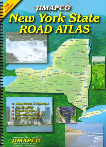 Buy map New York State, Road Atlas by Jimapco