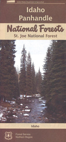 Buy map St. Joe National Forest Map - Waterproof Idaho Panhandle