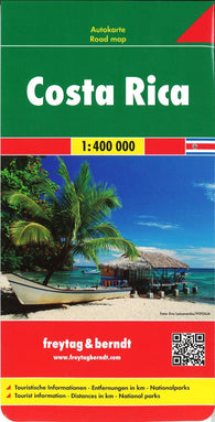 Buy map Costa Rica by Freytag-Berndt und Artaria